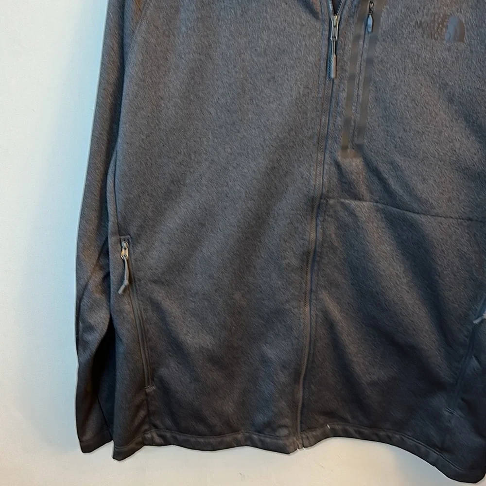 The North Face Black Zippered Utility casual jacket coat men’s XL